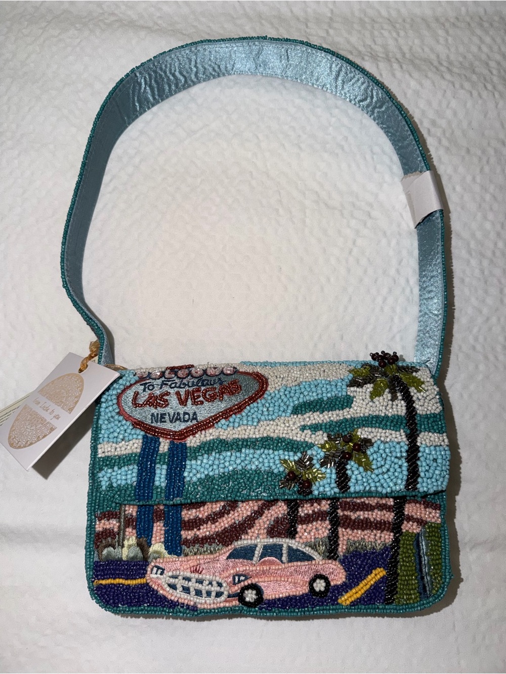 Made in India Beaded Las Vegas Purse Bag